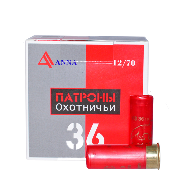 Патрон к.12х70 ANNA №5 36г (Казахстан)