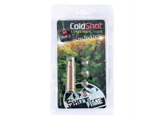 Лазерный пристрелочный патрон ShotTime ColdShot к.7,62x39