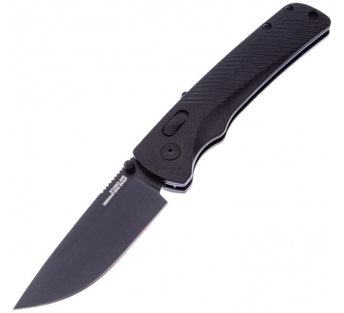 Нож SOG Flash Mk3 Black Out, сталь D2, рук. чёрн. GRN