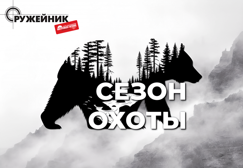 С 1 апреля в Пермском крае открывается весенний сезон охоты на бурого медведя