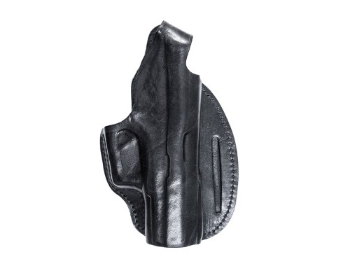 Кобура поясная под Beretta 92 мод.D, кожа, черная (Хольстер)