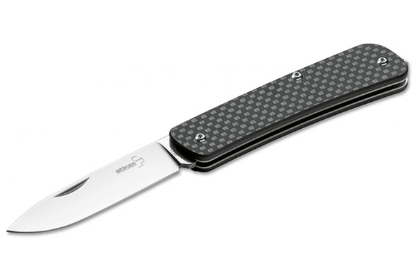 Нож Boker Tech-Tool Carbon 1, сталь 12C27, рук. карбон