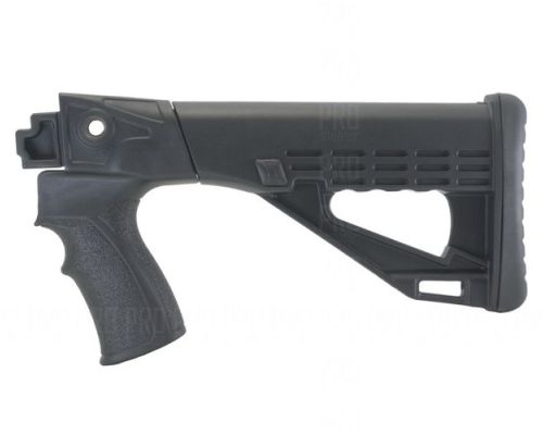 Приклад телескопический (комплект) TBS Solid на Сайгу охотвариант DLG Tactical (Чёрный)