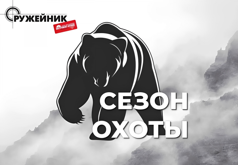 С 1 августа стартует осенний сезон охоты на бурого медведя