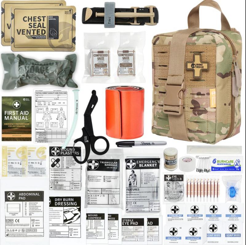 В продажу поступили тактические медицинские комплекты Rhino Rescue Trauma Kit.