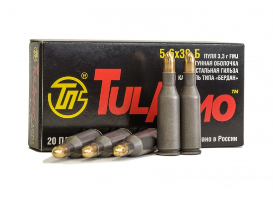 Патрон охотничий к.5,6х39Б ТПЗ FMJ