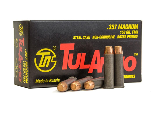 Патрон охотничий к.357Magnum ТПЗ FMJ