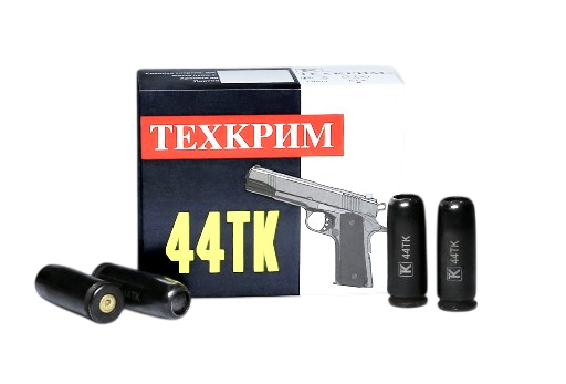 Патрон к.44ТК ТехКрим Maximum Black резиновая пуля