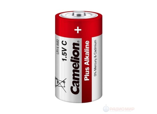 Элемент питания LR14 Camelion Plus Alkaline