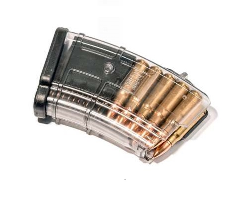 Магазин ВПО-136 к.7,62х39 10мест, прозрачный (PUF GUN)