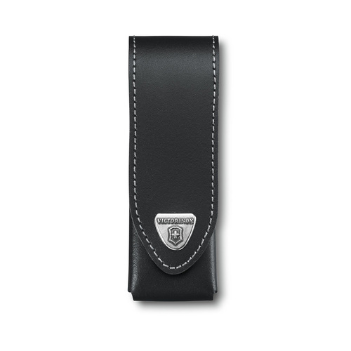 Чехол Victorinox 4.0523.3 для ножей 111 мм, до 3 уровней, на липучке, кожаный, черный