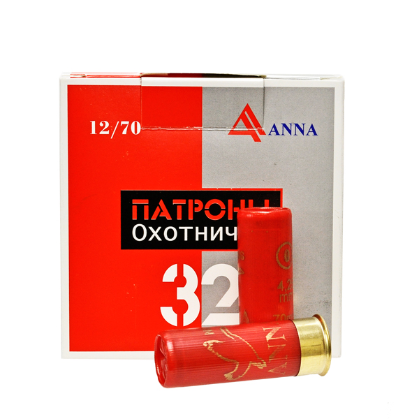 Патрон к.12х70 ANNA №5 32г (Казахстан)
