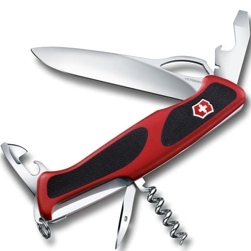 Нож Victorinox 0.9553.MС RangerGrip 61, 130мм, 11 функций, красно-черный