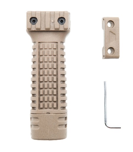 Рукоятка тактическая на цевье, длинная DLG Tactical (пустыня)