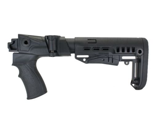Приклад складной (комплект) TBS Compact на Сайгу охотвариант DLG Tactical (Чёрный)