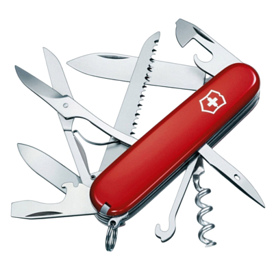 Нож Victorinox 1.3713 Huntsman, 91 мм, 15 функций, красный