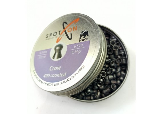 Пули пневматические к.4,5мм SPOTON Crow m=0,54 г.(400шт)