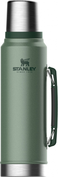 Термос STANLEY Classic 0,75 л тёмно-зелёный