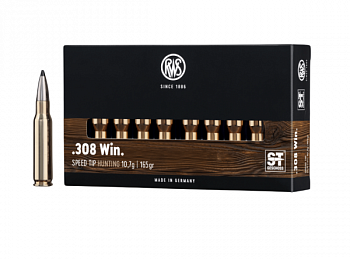 Патрон охотничий к.308Win DN RWS Speed Tip, 10,7 г.