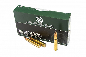 Патрон охотничий к.308Win DN RWS DK 10,7 г.
