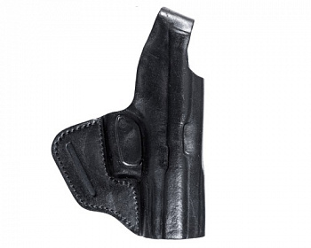 Кобура поясная под Beretta 92 мод.A, кожа, черная (Хольстер)
