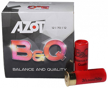 Патрон к.12х70 Азот B&Q №7, m=32 г.