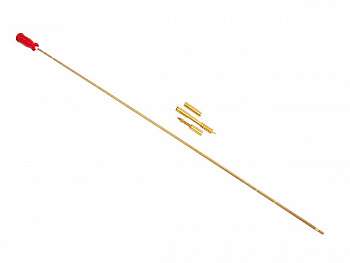 Шомпол ЧИСТОGUN к.5,5 - 6,6 мм  (.22-.26) L=90 см, латунь