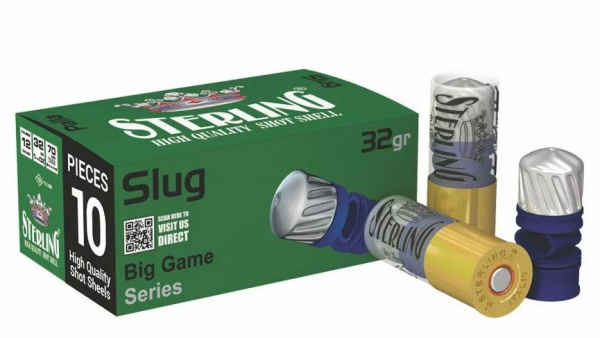 Патрон к.12х70 Sterling пуля SLUG 32 г.