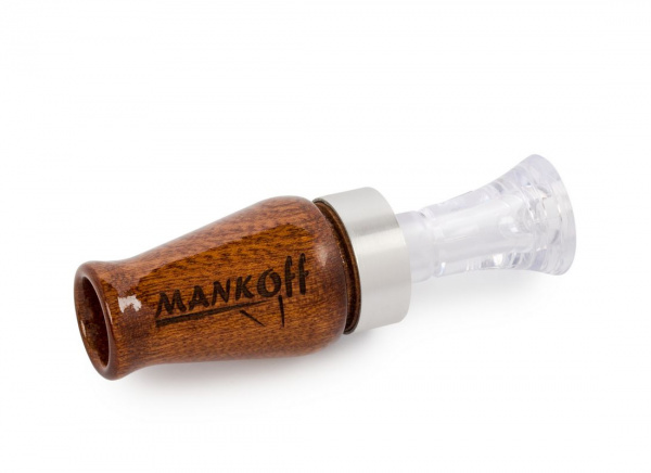 Манок Mankoff BA Lux, на утку, 2-х лепестковый, пластик-дерево