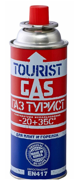 Баллон газовый цанговый Tourist, 220 г