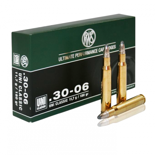 Патрон охотничий к.30-06Sprg DN RWS UNI Classic 11,7 г.