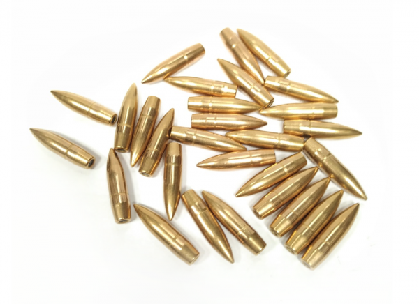 Пуля к.7,62х54R FMJ m=12,85-13,05 г., томпак, повыш. кучность (НПЗ)