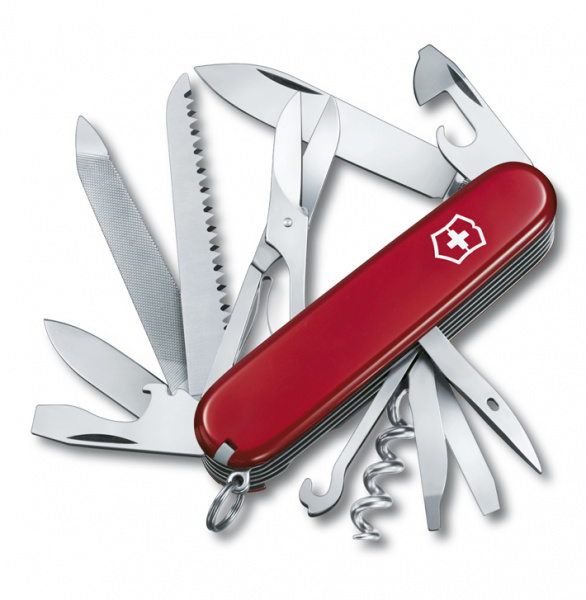 Нож Victorinox 1.3763 Ranger, 91 мм, 21 функция, красный