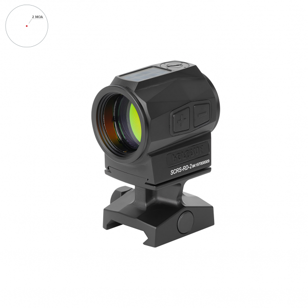 Прицел коллиматорный Holosun SCRS RD 2 (Weaver) точка 2 MOA, несъёмный эл.пит.