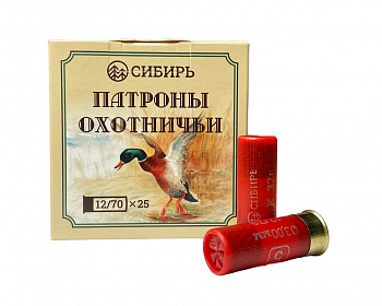 Патрон к.16х70 Сибирь №7 28 г. Б/К Новосибирск