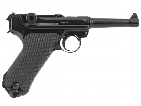 Пистолет пневматический Stalker STL (Luger P08) к.4,5 мм, Hop-Up, Blowback