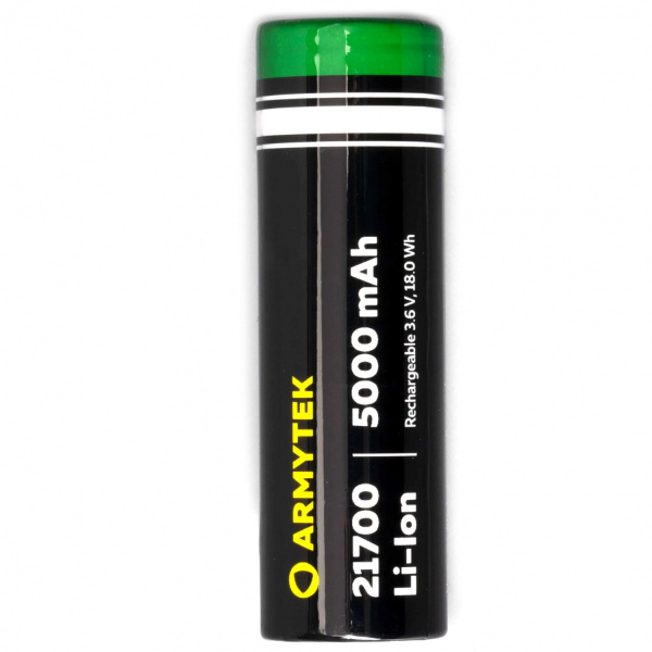 Аккумулятор Armytek 21700 Li-Ion 5000 mAh