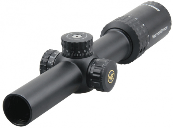 Прицел оптический Vector Optics Aston 1-6x24 Tactical Dot MOA, подсветка, d=30 мм