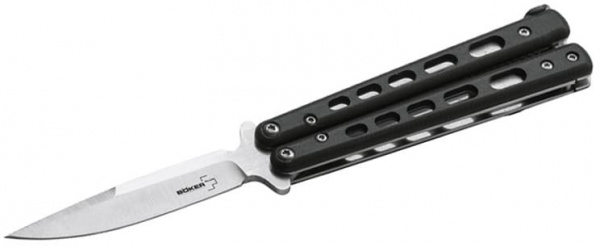 Нож Boker Balisong, сталь 440C, рук. G10