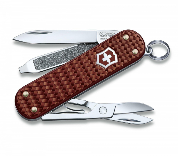 Нож-брелок Victorinox 0.6221.4011G Precious Alox, Hazel Brown