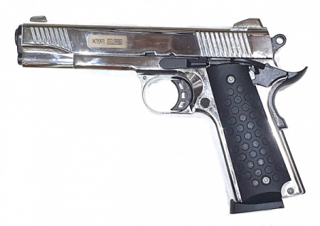 Пистолет сигнальный мод.K 1911 KURS Classic хром к.5,5мм под патрон 10ТК