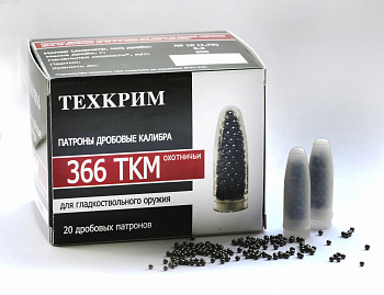 Патрон к.366ТКМ Техкрим Дробь №10, 6,2 г