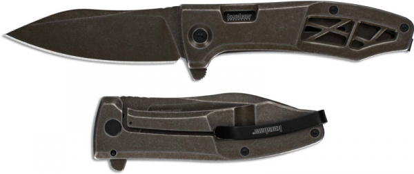 Нож Kershaw Boilermaker, сталь 8Cr13MoV, рукоять сталь