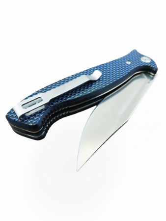 Нож Reptilian HP carbon blue