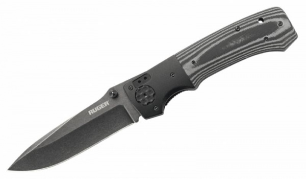 Нож CRKT Ruger All-Cylinders, сталь 8Cr13MoV, рукоять Al/G10