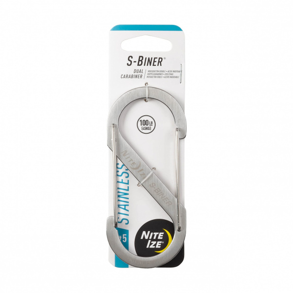 Карабин Nitelze S-Biner, размер 5, сталь