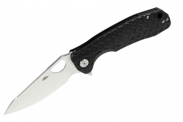 Нож Honey Badger Leaf 8CR13MoV L (HB1288) с чёрной рукоятью