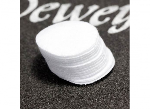 Патчи круглые Dewey хлопковые к.5,6 мм (.22) (100шт.)