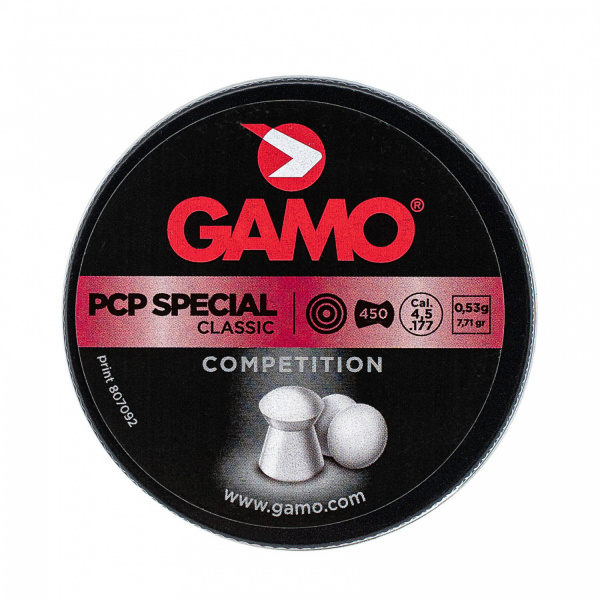 Пули пневматические к.4,5мм Gamo PCP Special (450шт)