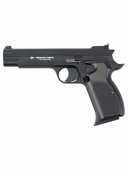 Пистолет пневматический BORNER P210B (blowback), к.4,5 мм